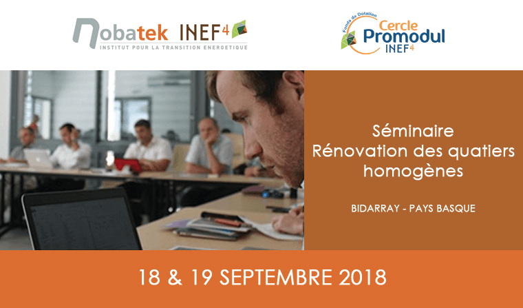 Séminaire « Rénovation des quartiers homogènes »