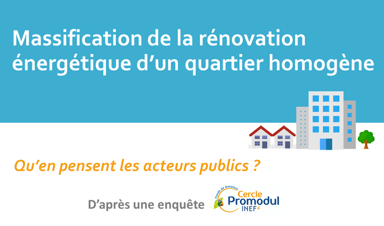 [Résultats enquête] Les acteurs publics et la rénovation énergétique d’un quartier homogène