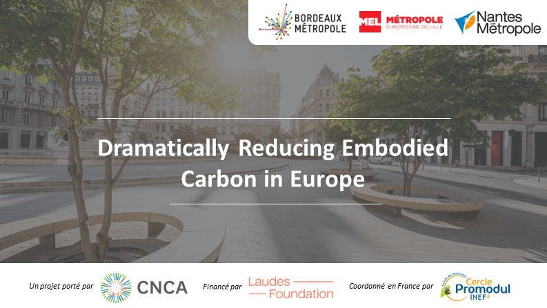 Cercle Promodul / INEF4 impliqué aux côtés de trois métropoles françaises pour favoriser la décarbonation des villes