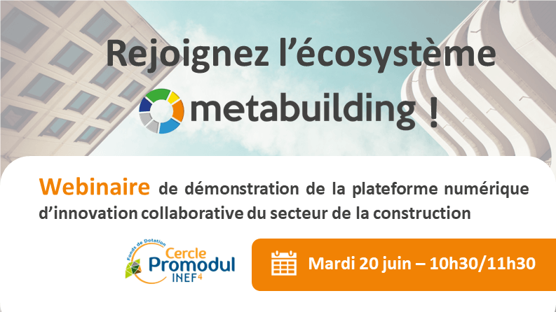 METABUILDING webinaire plateforme