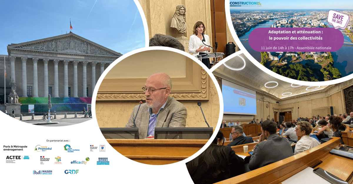 Promodul à l’Assemblée Nationale pour parler adaptation, atténuation, action des territoires