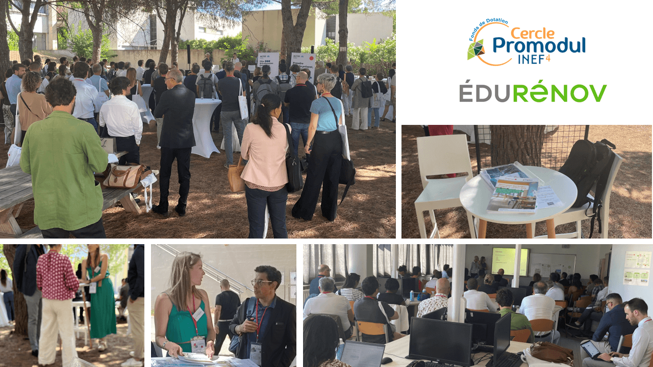Rénovation des écoles : Cercle Promodul au Campus EduRénov 2025